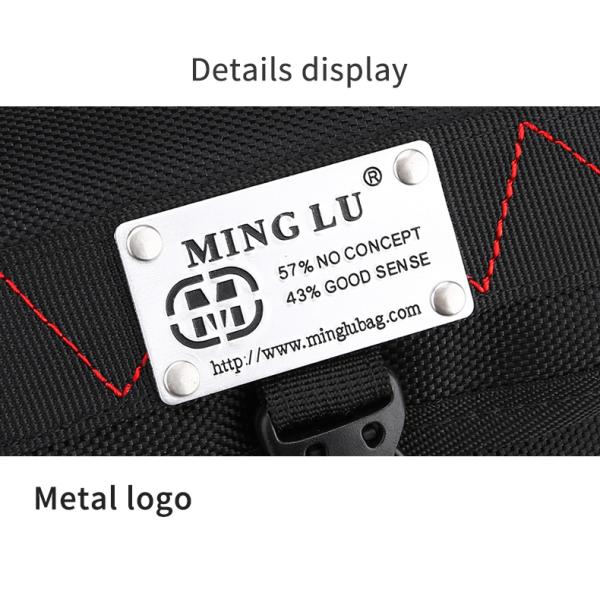 Leisure Style Men'S Outdoor Waterproof Waist Bag Length 27cm Lightweight