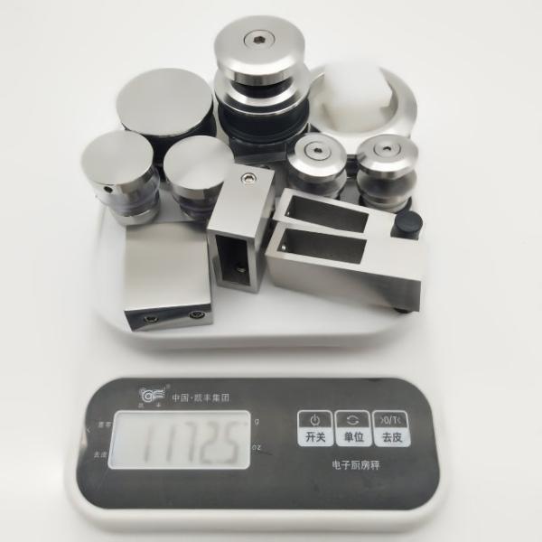 304 Stainless Steel Glass Hardware for Modern Barn Door Shower Frameless Design Style