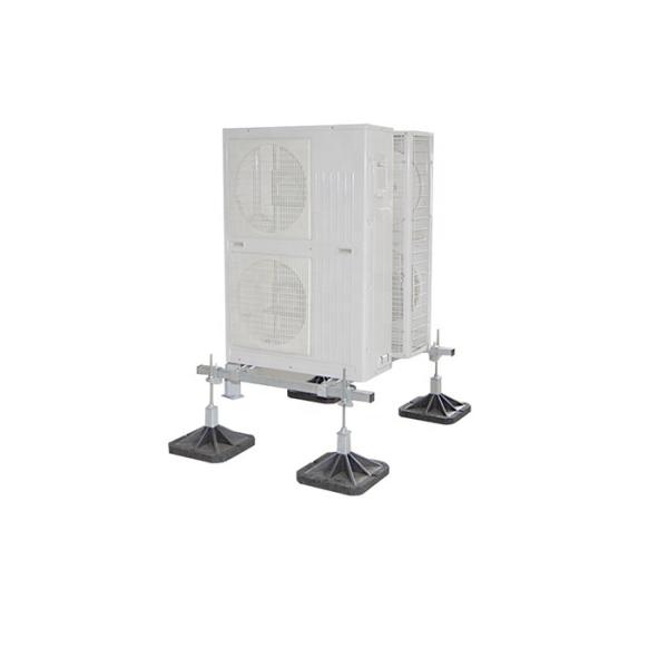 Rubber HVAC Fittings Air Conditioner Bigfoot Roof Supports Solid Ground Mount