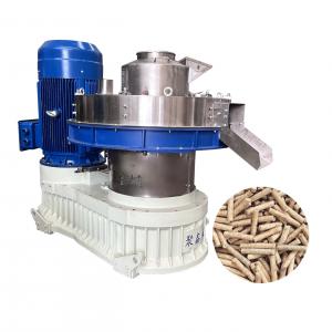 Quality 1500-2000Kg/H Ring Die Pellet Machine Lubrication Pump Pellet Fuel Maker for sale