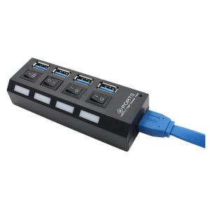 Quality Memory Cards Round USB Four Port Hub Splitter Adapter for sale