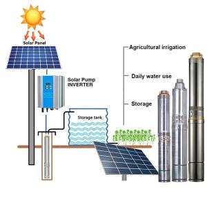 Quality 12v Agriculture Water Pump Solar Power Submersible Water Pump for sale