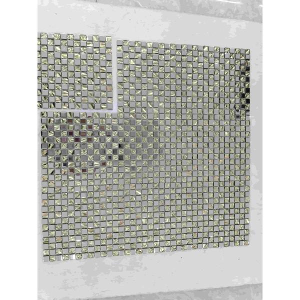 Mixed Goldleaf Mosaic Glass Wall Tile 300x300mm Shining Surface