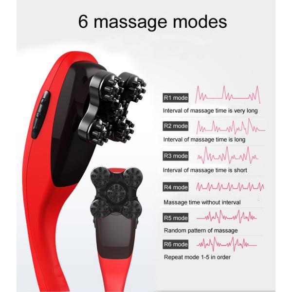 39x12cm Cordless Popular Rechargeable Magic Wand Massager With Portable Design