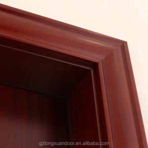 Quality Swing Single Solid Wooden Laminate Doors PU Painting ISO9001 for sale