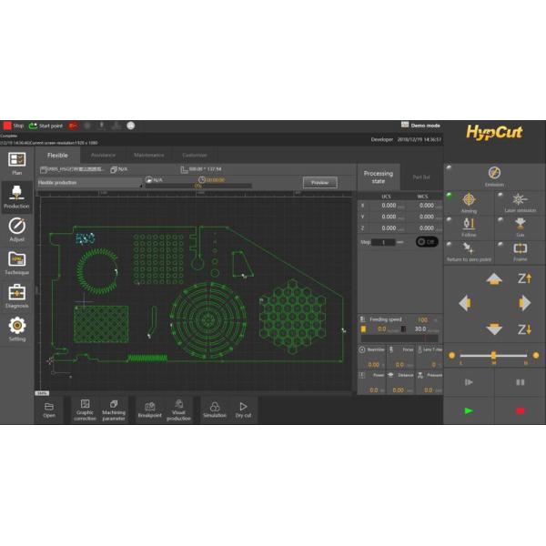 3015 CNC Fiber Laser Cutting Machine