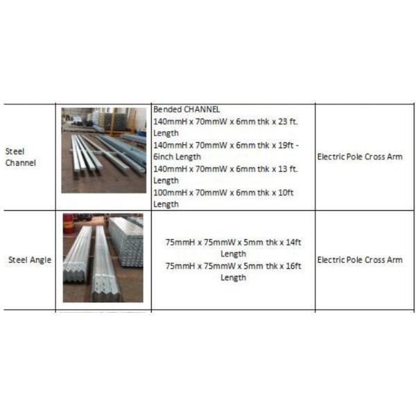 14m Long Single Section Steel Power Pole With Seamless Welding For Aesthetic Appeal In Philippines