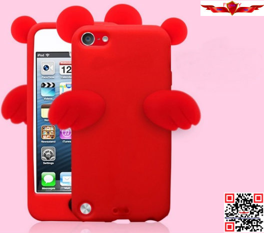 100% Brand New Perfect Fit Silicone Cover Case For Ipod Touch 5 Soft And Durable Colorful