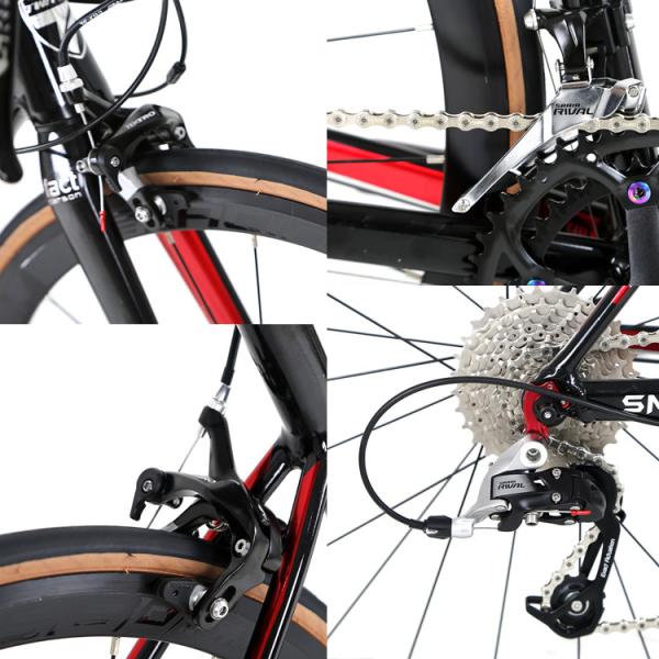 TWITTER 700C 22S Aluminium Alloy Frame Road Bike With SRAM RIVAL