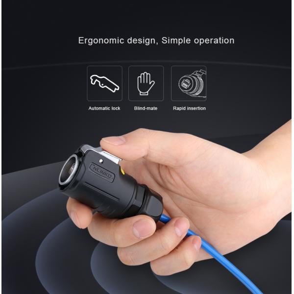 Cnlinko Waterproof IP68 Ethernet Cable Rj45 Connector Socket for LAN Network System