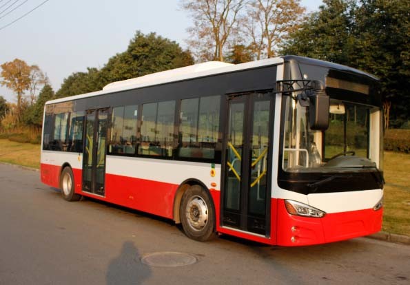 Buy City Luxury Passenger Bus , Public Transportation Bus Vehicle Assembly at wholesale prices
