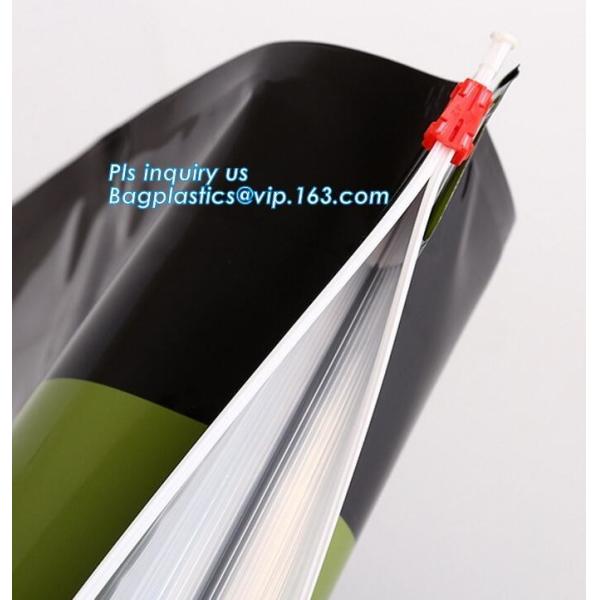 side gusset slider 15 kg pet food bag with slider zip, dog food packaging bag with slider seal, dog treat packaging supp