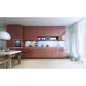 Quality High glossy lacquer kitchen cabinet,Project kitchen cabinet for sale