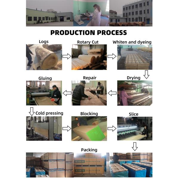 Natural Reconstituted Engineered Wood Veneer EV European Oak