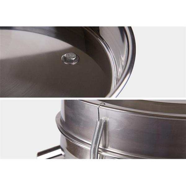 Electric Stainless Steel 250-3500kg/h Rotary Vibrating Screen ISO9001 certified