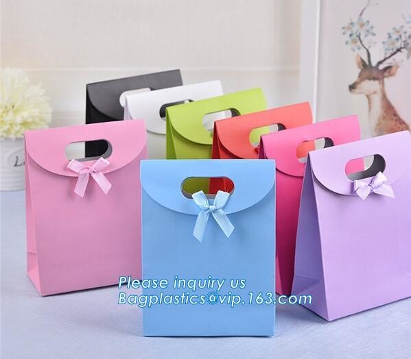 Various shape luxury kraft paper shopping bag,Customized Luxury Kraft Paper Gift Bag for Jewelry,Printed Paper Bags with