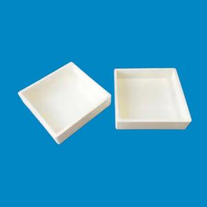 Buy cheap Industrial Sintered Ceramic Alumina Crucible Material For Melting Steel from wholesalers