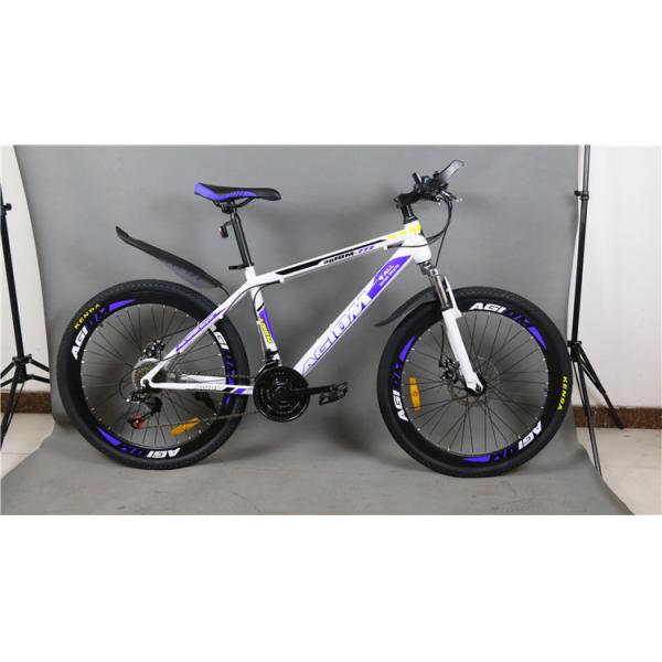 26 inch Shimano 21 speeds disc brake hi-ten steel special shape mountain bicicle MTB with fender