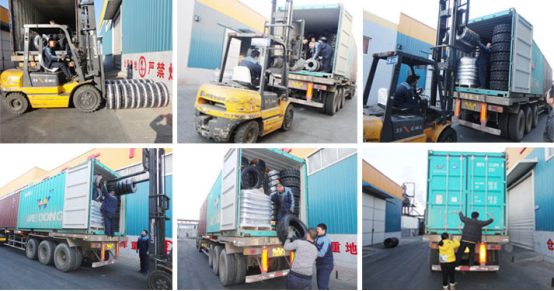 OEM Solid Industrial Forklift Tires 825-15 For Wheel Barrow Loader