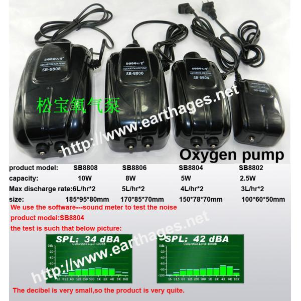 Fish tank submersible lights with bubbles of water ,aquarium Oxygen pump