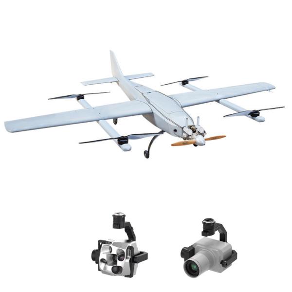 Buy 3D 4D Urban Modeling Aerial Mapping Drone Automatic Fixed Wing Drone With Camera HX4HFW325 at wholesale prices