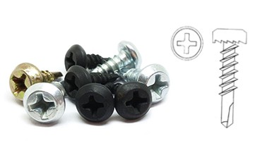 Hex Drill Screw Stainless Steel Metal Hex Flange Truss Pan Hex Head Self Drilling Roof Screw With Rubber Washer