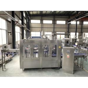 Glass Bottle Carbonated Soft Drink Filling Machine / Tea Filling Machine
