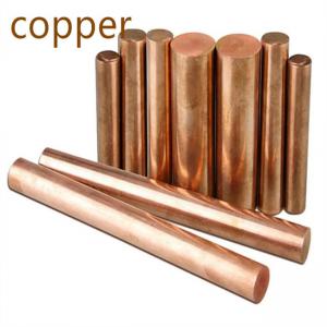 Quality High Hardness Beryllium Copper Rod C17200 Beryllium Bronze Rod Mold Copper for sale