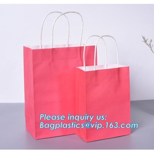 Elegant Embossed For Presents Clothing Wedding Birthday Bridal Baby Shower Paper Gift Bags Modern Fancy Cute Paper Premi