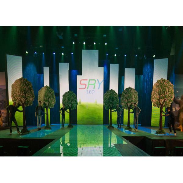 4mm SMD2121 Portable Stage LED Screens , Super Light LED Stage Curtain Screen