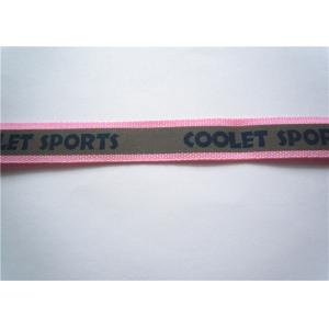 China Jacquard Colourful Reflective Fabric Tape / Safety Reflective Tape on sale