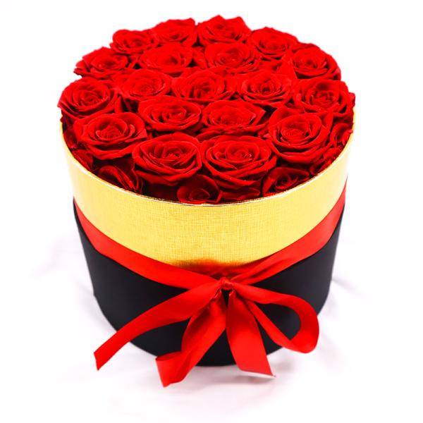 Everlasting Luxury Roses In A Box For Wedding And Home Decoration