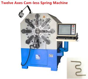 Quality Three Axes CNC Spring Wire Forming Machine With Link Rocker Design for sale