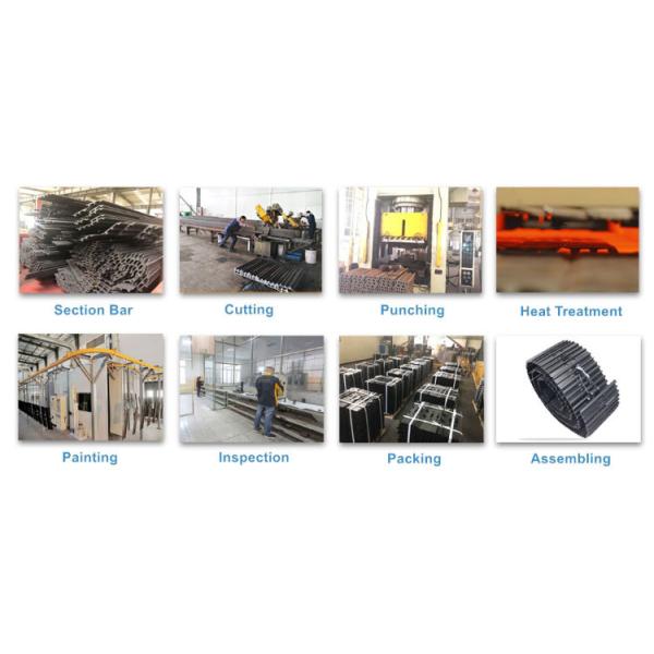 Track shoe manufacturing processes