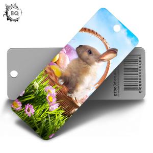 Quality Customized Special Shape 3D Lenticular Bookmark Flip Changing Effect Image for sale