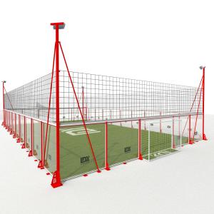 Customizable Football Training Cage 43m X 20m Football Training Equipment