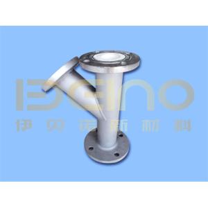 Quality Bending Ceramic Sleeve Lined Pipe One Piece Alumina Ceramic Tube for sale