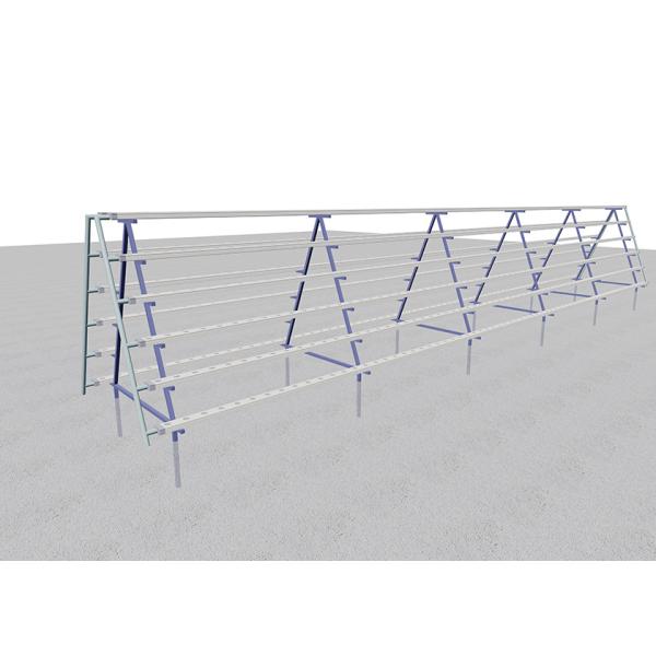 A Frame PVC Nutrient Film Hydroponic System Nft Vertical Farming