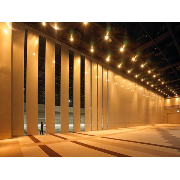 130mm Thickness Movable Operable Partition Wall Aluminium Frame