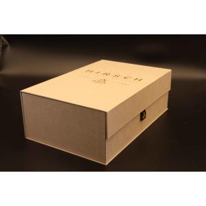 Quality Magnets Closing Luxury Wine Box Packaging With Fabric Pull Tab for sale