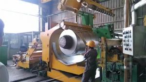 China Loading Unloading Floor Cradle Coil Slitting Machine Car Thin Sheet Steel Slitting Line on sale