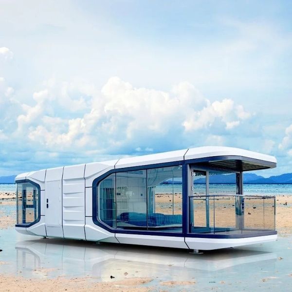 Eco Friendly Outdoor Capsule House Personalized Prefab Capsule Houses