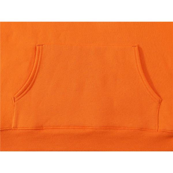 Wrinkle Free Embroidery Pullover Hoodies Oversize 240gsm Cotton Plain