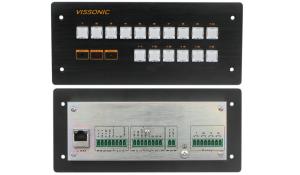 Quality 16 Buttons Programmable Central Controller Ethernet Control Flush Mount Unit for sale
