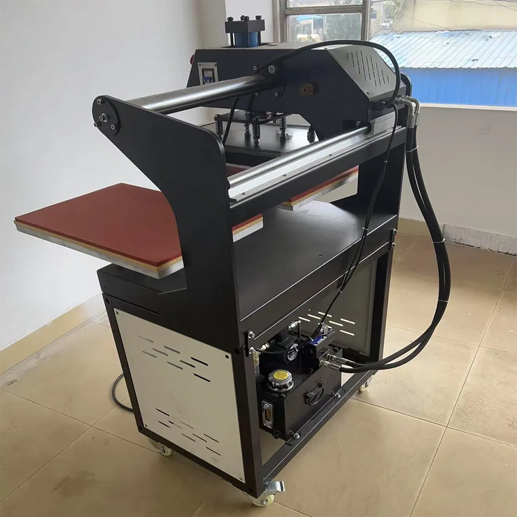 Transfer Paper/Film Chemical Fiber or Light Colored Clothing Heat Press Stamp Machine