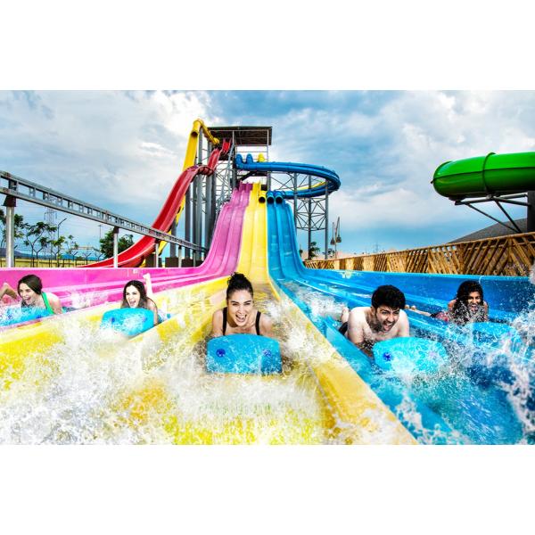 Outdoor Water Adventure Water Park Equipment Leisure Swimming Pool Resort and Hotel Swimming Pool Waterslide Fiberglass House