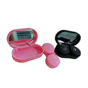 China Approved promotion gift contact lens case plastic glasses case on sale