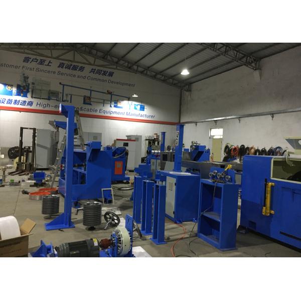 Electrical Cable Plastic Wire Winding Machine Cutting Extrusion Wire Bunching Machine
