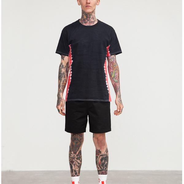 Fashion DIY Cotton Bamboo Fiber T Shirt , Colorful Youth Tie Dye Shirts