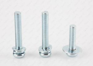 Quality M6 Metric Pan Head Phillips Machine Screws And Bolts Flat Washer for sale